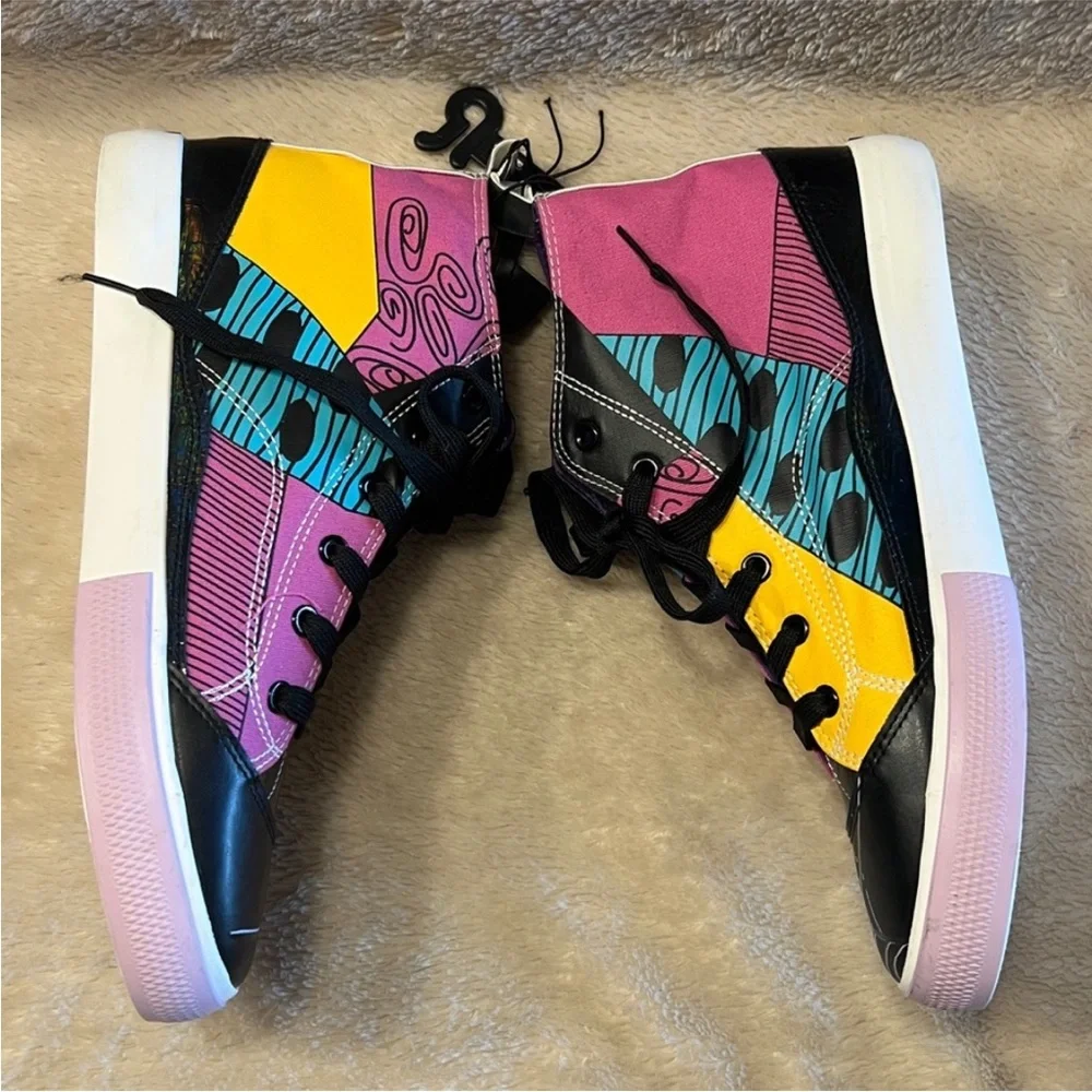 DISNEY Women's Disney Nightmare
Before Christmas High Top Lace Up Sneaker - Picture 6 of 12